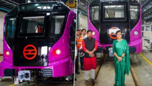 Delhi CM Atishi Inspects Phase 4 Metro Works, Announces Driverless Trains to Roll Out Soon