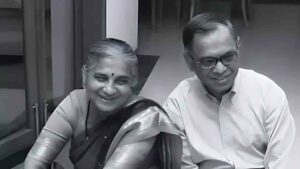 Narayana Murthy Sings Elvis Presley’s ‘Can’t Help Falling in Love’ for Sudha Murthy | Watch