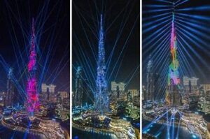 Burj Khalifa Unveils Dazzling New Lighting Upgrade