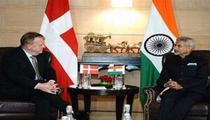 EAM Jaishankar Bids Farewell To Danish Envoy Freddy Svane