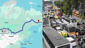 Woman Compares Russia’s 149-Hour Drive to Bengaluru Traffic