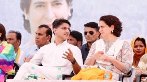 Sachin Pilot: Priyanka Gandhi’s Parliamentary Entry a Boost for Women and Youth Issues