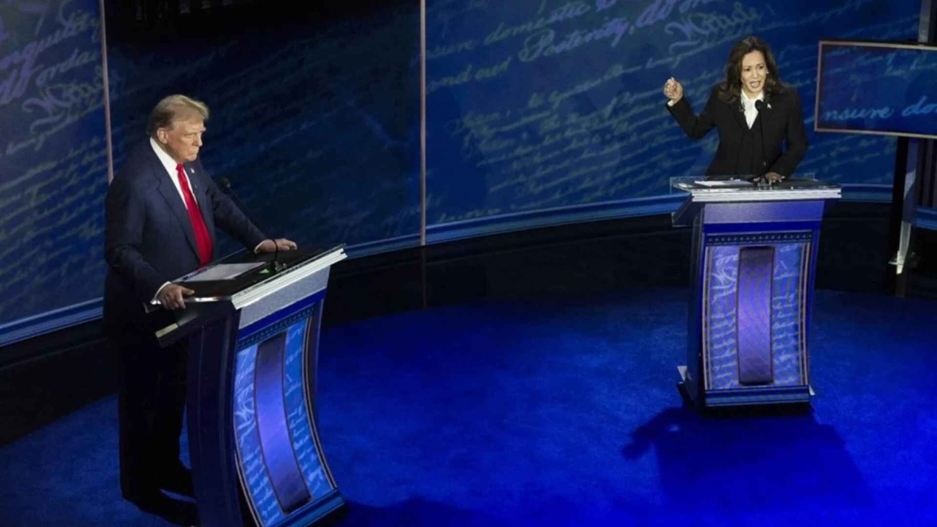 Trump and Harris debate