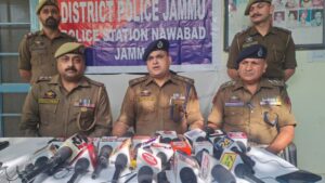 Two Arrested for Shooting Incident in Jammu, Heroin Seized