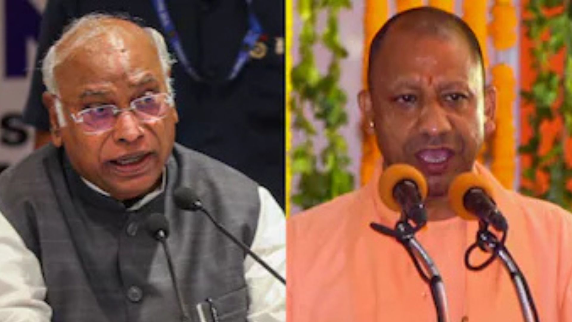 Yogi Adityanath Hits Back at Mallikarjun Kharge: ‘Be Angry at Razakars, Not Me’