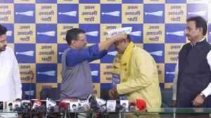 Ex-BJP MLA Anil Jha Joins AAP After Kailash Gahlot’s Exit