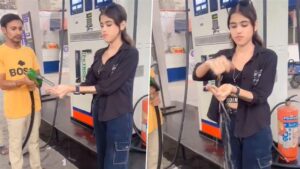 Viral Stunt Gone Wrong: Girl Handles Petrol At Fuel Station For Social Media Reel