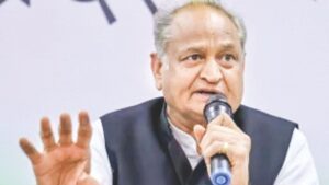 Gehlot targets BJP over Meena slapping ADCMC