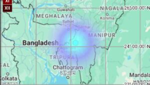 Earthquake Of 3.6 Magnitude Jolts North Tripura