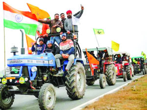 Tractor march evokes poor response in Haryana