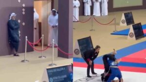 Abu Dhabi Crown Prince’s Proud Dad Moment At Daughter’s Jiu-Jitsu Match Wins Over Internet | WATCH