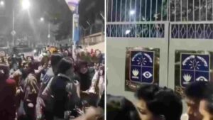 Bangladesh University Students Dance to ‘Teri Aakhya Ka Yo Kajal’ During Protest | WATCH