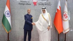 EAM Jaishankar Co-Chairs 4th India-Bahrain High Joint Commission in Manama