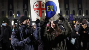 Georgia’s President Calls For European Support As Protests Erupt Over Russia Ties