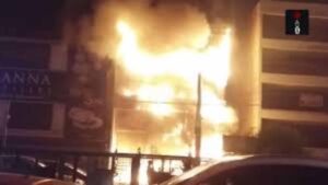 Massive Fire Erupts at Rajouri Garden Restaurant in Delhi