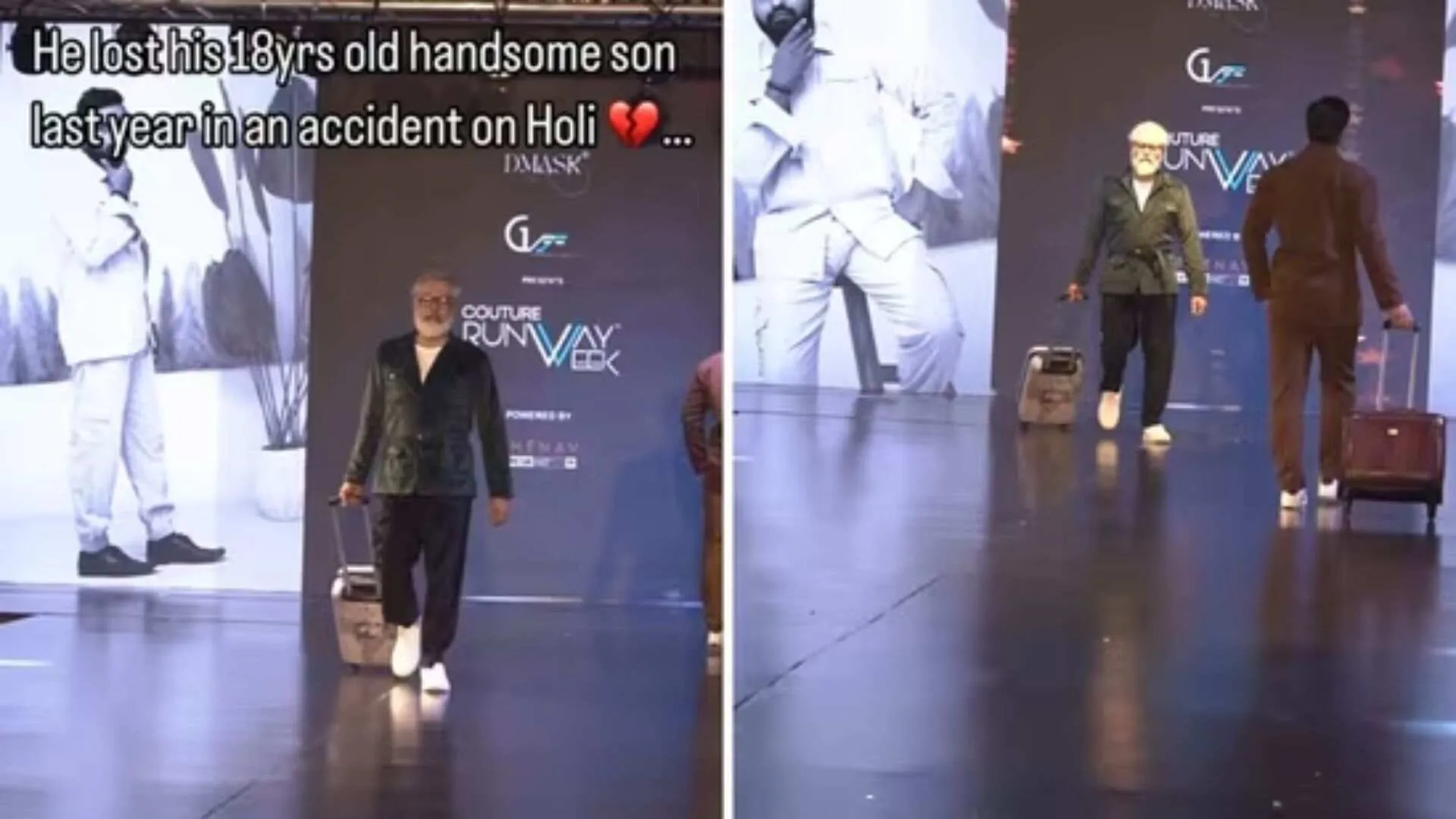 Heartbroken Father Honors Late Son’s Dream to Be a Model, Walks the Ramp