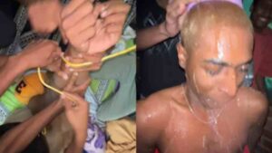 Hostel Boys Torture Friend on Birthday With Ice-Cold Water | WATCH