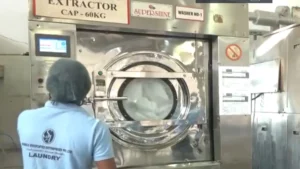 Watch| Indian Railways Monthly Blanket Cleaning Technique