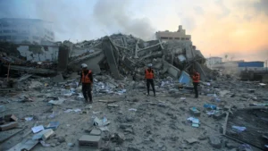 Israel Strikes Kill 14 In Gaza As Evacuations Begin Amid Rising Tensions