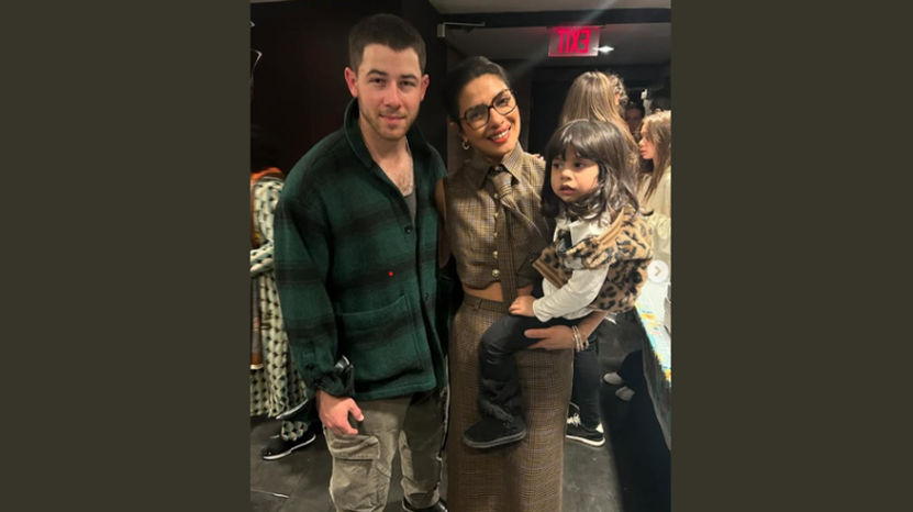 Priyanka, Nick Celebrate Anniversary with Disney Magic With Malti