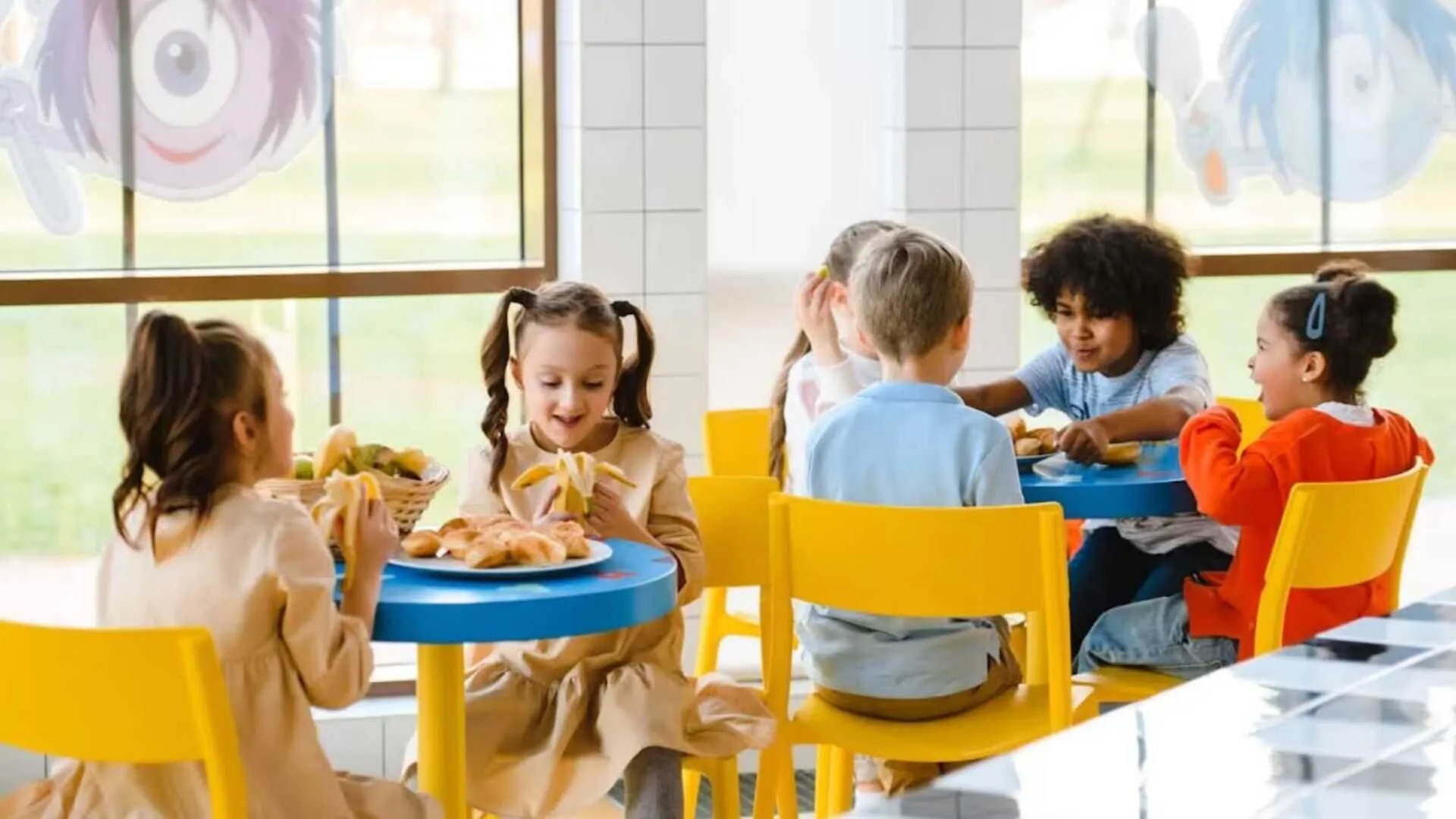 School Children Served Lunch from Discarded Dog Food Bucket Used by Seniors