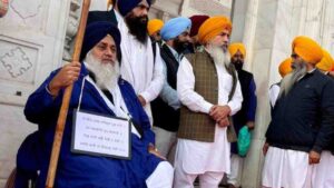 Sukhbir Badal Attacked At Golden Temple: Bullet Hits Wall And Falls To The Ground | WATCH