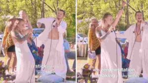 Couple’s Hilarious Wedding Vow Rap Battle Goes Viral | WATCH