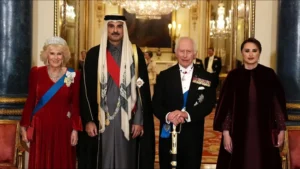 King Charles Honors Qatar’s Diplomatic Role at Buckingham Palace State Banquet