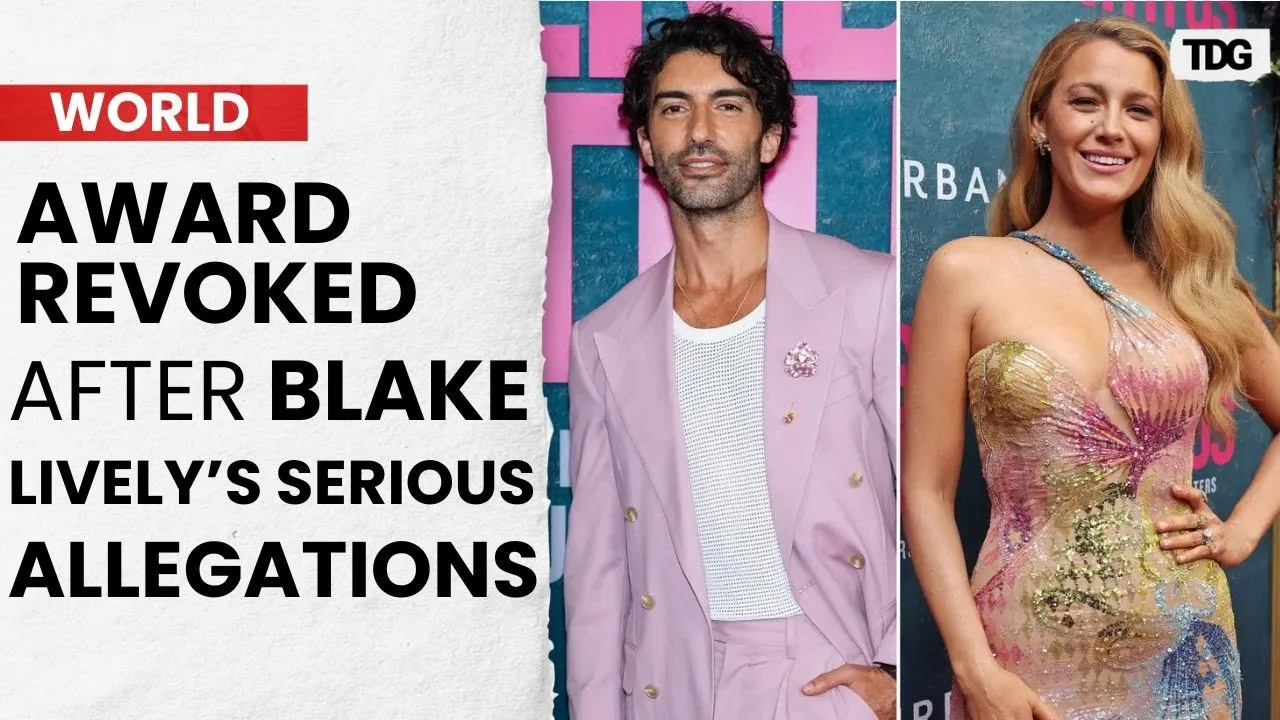 Justin Baldoni Stripped of Advocacy Award Over Blake Lively’s Allegations