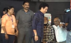 Sachin Tendulkar, Vinod Kambli Reunite At Coach Achrekar’s Memorial | WATCH