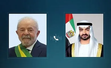 UAE and Brazil Presidents Discuss Strategic Ties