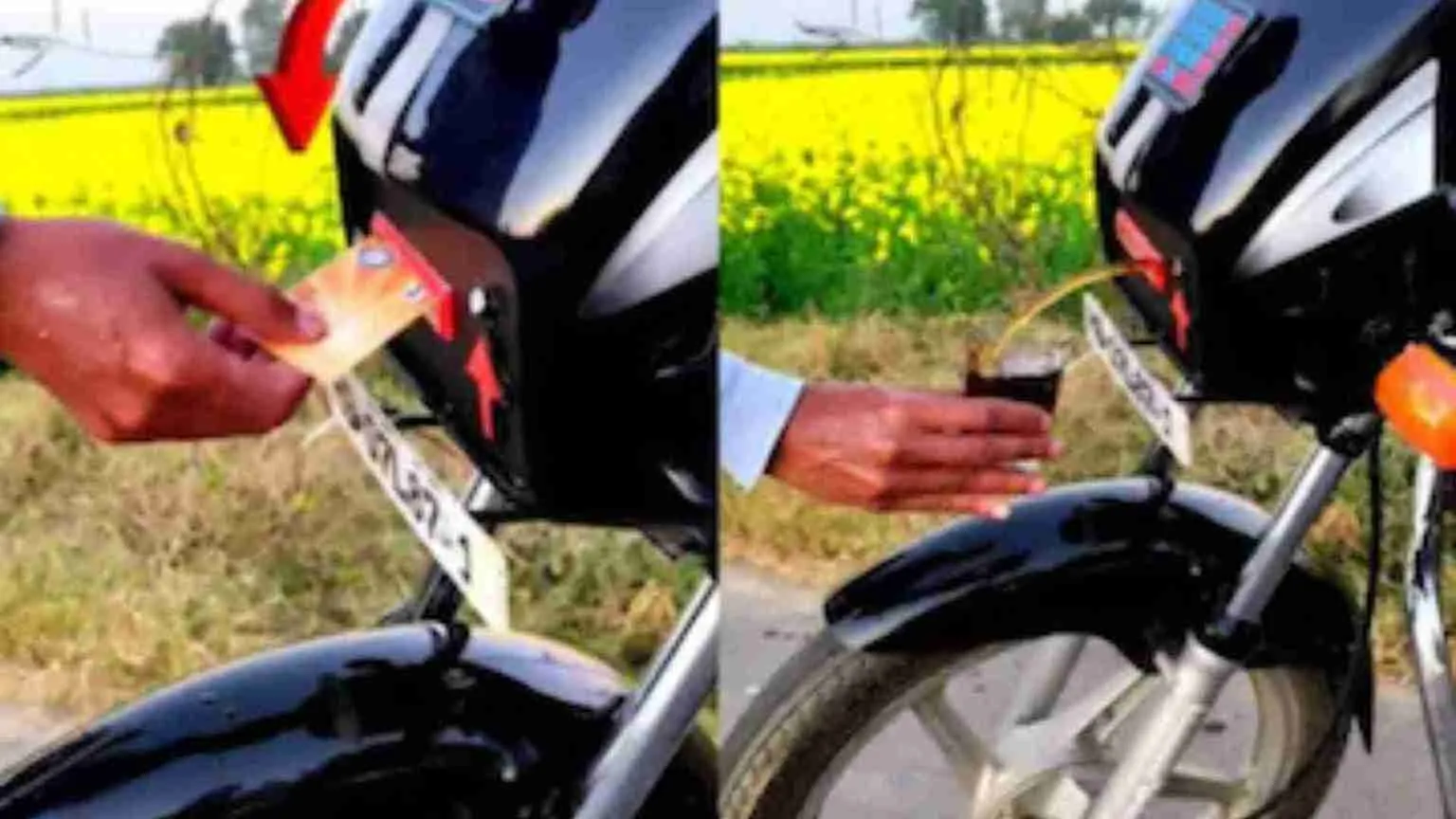 Bike Turned Into Vending Machine: Soft Drink Comes Out By Swapping Debit Card | WATCH