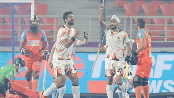 Hero Hockey India League 2024-25: Bengal Tigers Take Top Spot with 4-1 Win Over Delhi SG Pipers