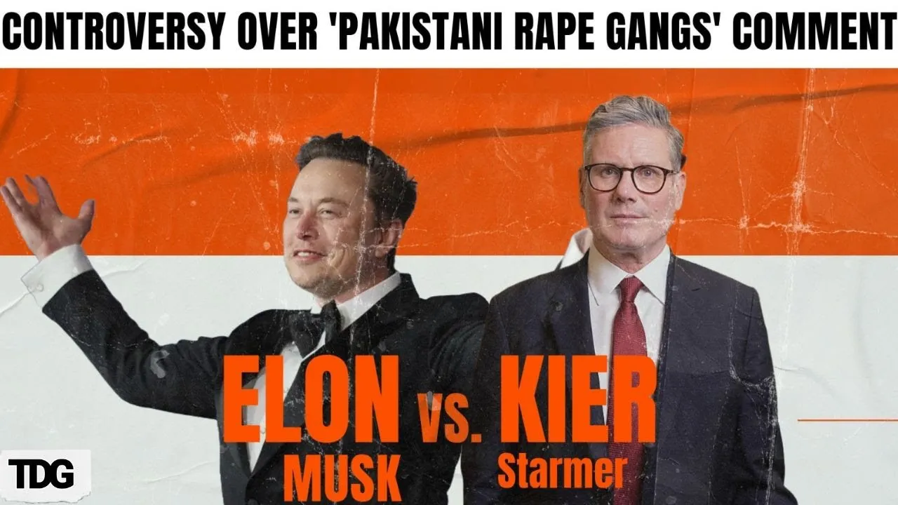 Elon Musk Slams Keir Starmer on ‘Pakistani Rape Gangs’, UK Responds Strongly