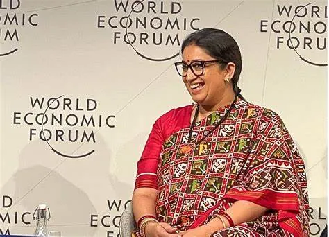 Smriti Irani at Davos: Rethinking Productivity Through Health Innovation