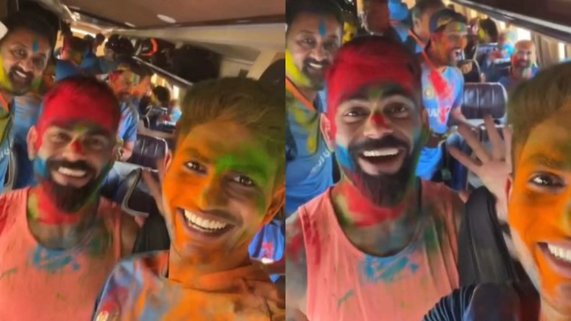 Old Video of Team India Celebrating Holi with Kohli, Rohit, and Gill Goes Viral | WATCH