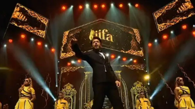 Shah Rukh Khan Sets the Stage on Fire at IIFA 2025 in Jaipur | Watch