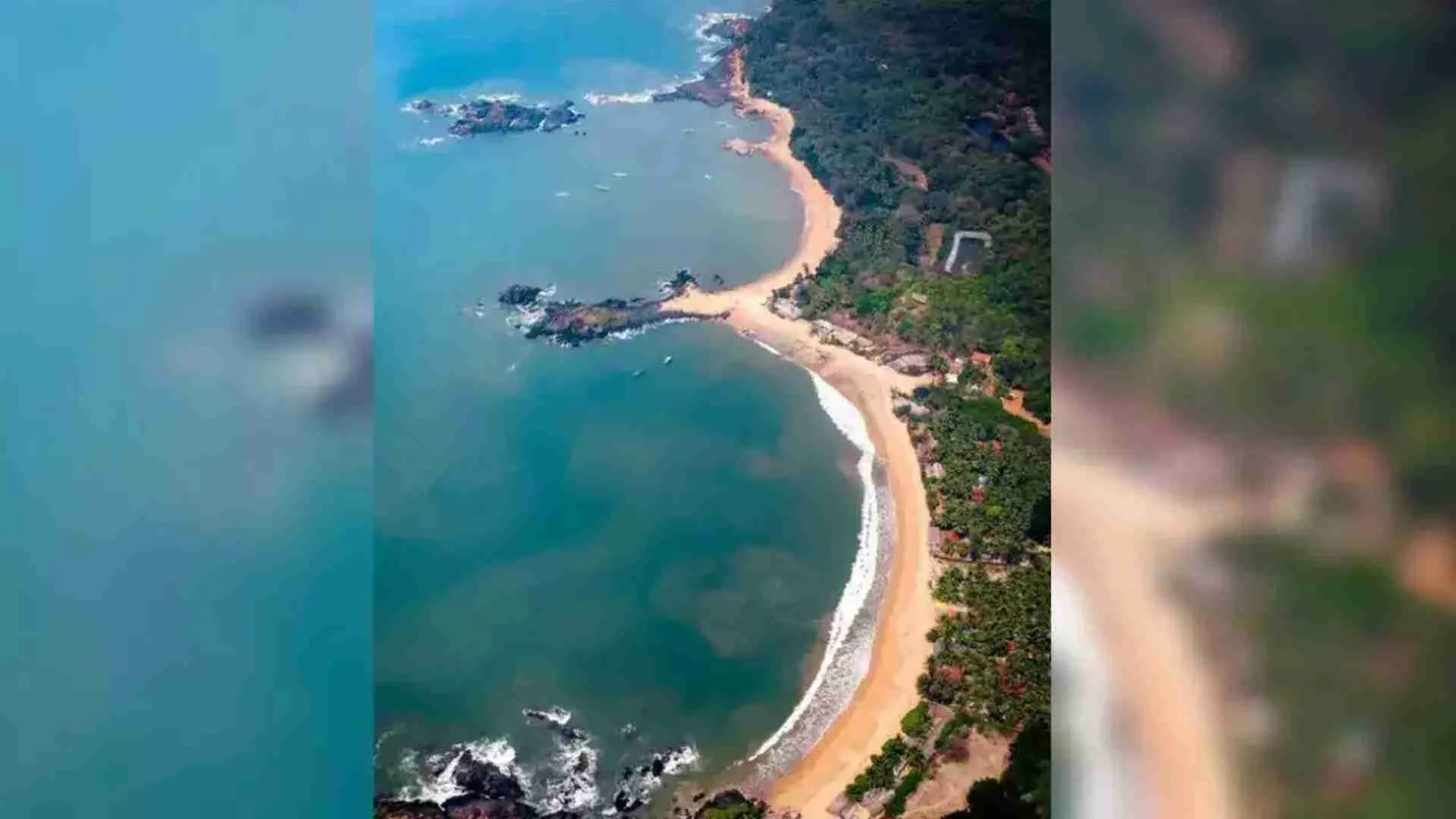 This India’s Beach Takes The Shape Of The Sacred ‘Om’ Symbol: A Must-See Wonder