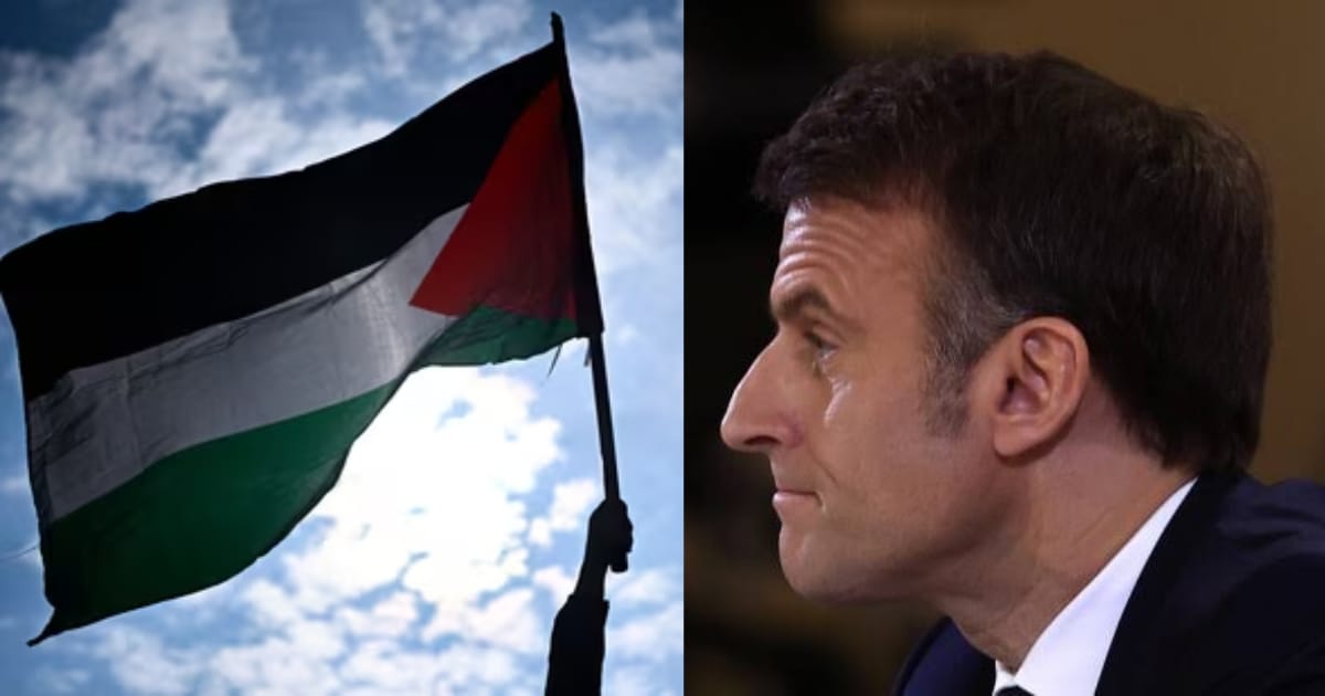 Macron Declares France Will Recognise Palestine as Independent State
