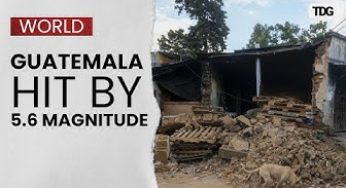 Guatemala rocked by quakes up to 5.6 magnitude, causing widespread damage, two dead | Earthquake