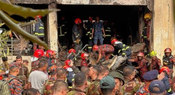 ‘Irreparable Loss’: Muhammad Yunus Mourns After 19 Killed in Dhaka Jet Crash