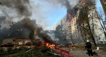 Russia Bombs Kyiv Homes, Killing 6 Including Child — Trump Demands Peace by August 8