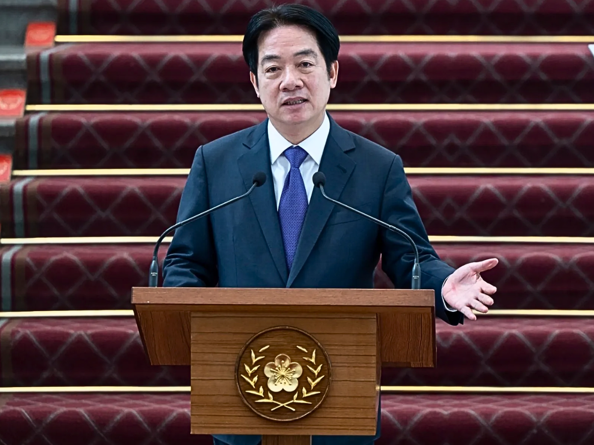 Typhoon Forces Taiwan President Lai Ching-te to Delay Americas Tour