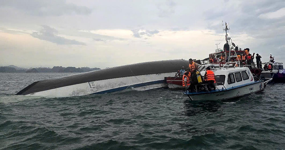 Vietnam Boat Capsize Kills 28, Dozens Still Missing at Popular Tourist Spot