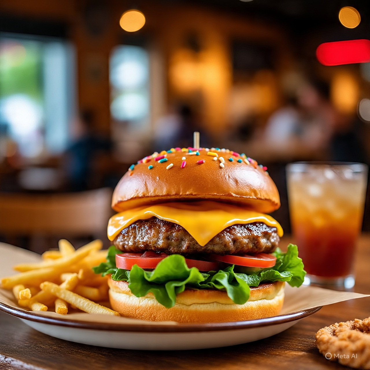 Donut Bun + Burger - Photo Gallery