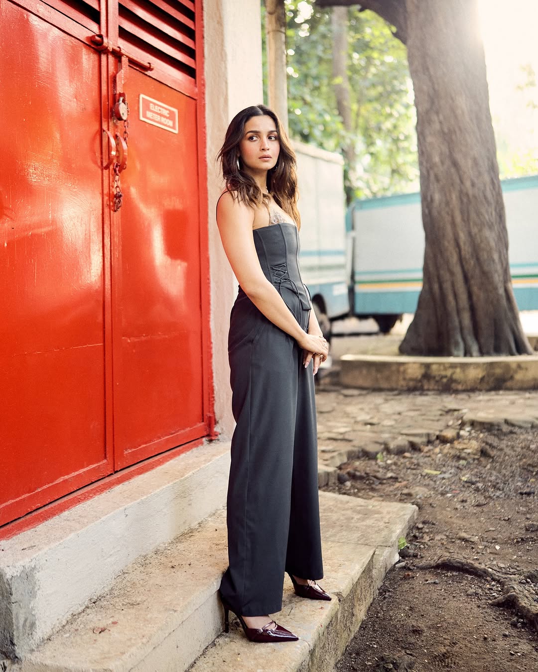 Alia Bhatt during a yoga session - Photo Gallery