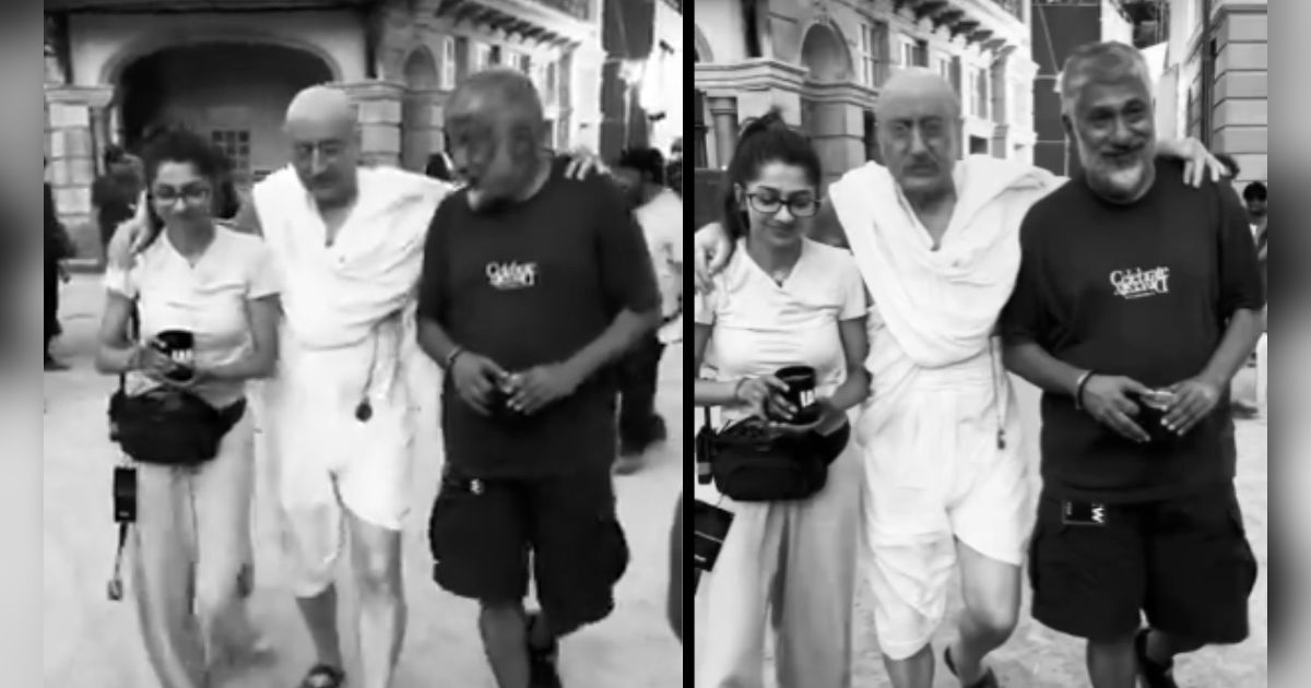 Anupam Kher Shares Glimpse of ‘The Bengal Files’ Shoot