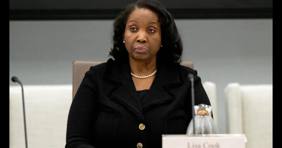 Trump Removes Fed Governor Lisa Cook Over Fraud Allegations