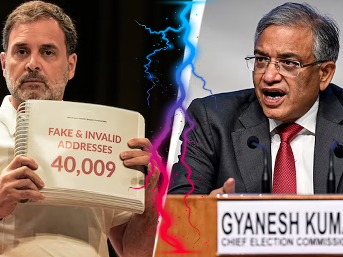 ‘Maafi Maangni Hogi…’: CEC Gyanesh Kumar Challenges Rahul Gandhi Over Vote Chori