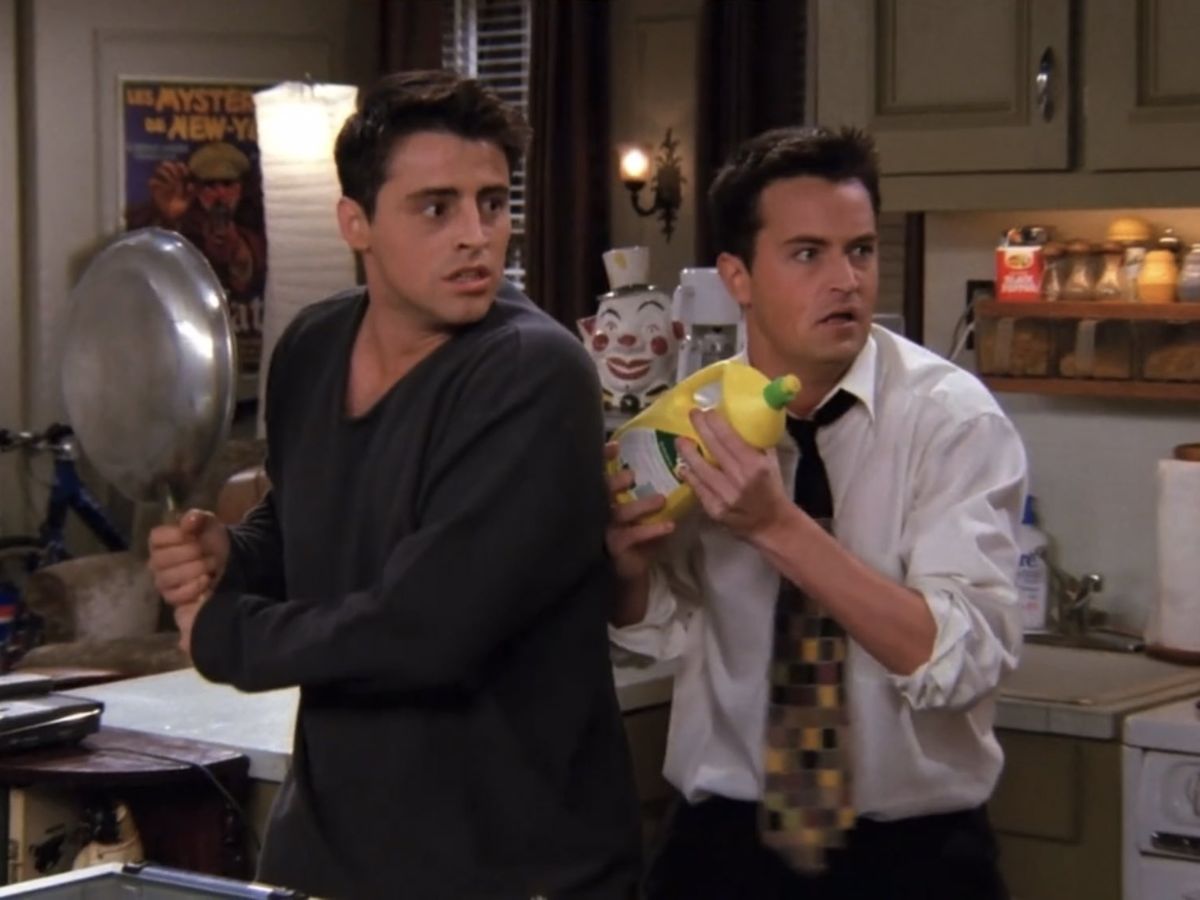 Chandler and Joey Chandler and Joey